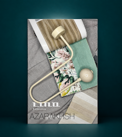 پرده پارچه ای و یراق و گل میخ پرده 